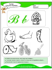 B Sesi Çalışma Sayfaları